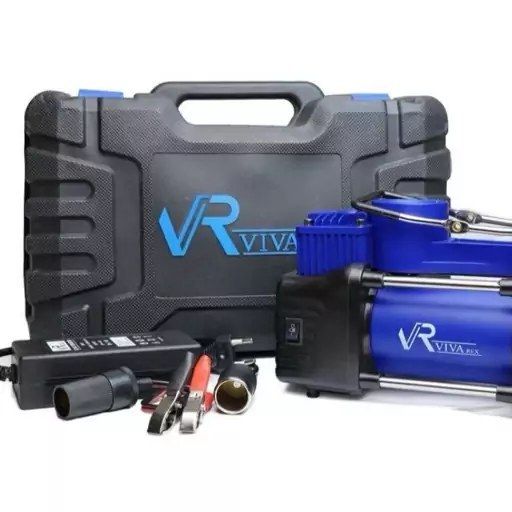 کمپرسور فندکی دو سیلندر ویوارکس مدل VR1207-ACT  برقDC12وAC220